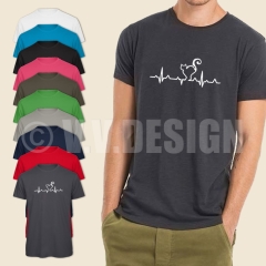 Katzen T-Shirt Männer