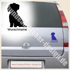 Malteser Aufkleber mit Wunschname