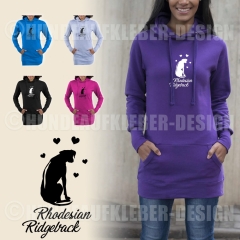 Rhodesian Ridgeback Girls Long Hoodie