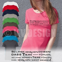Tierschutz Frauen T-Shirt